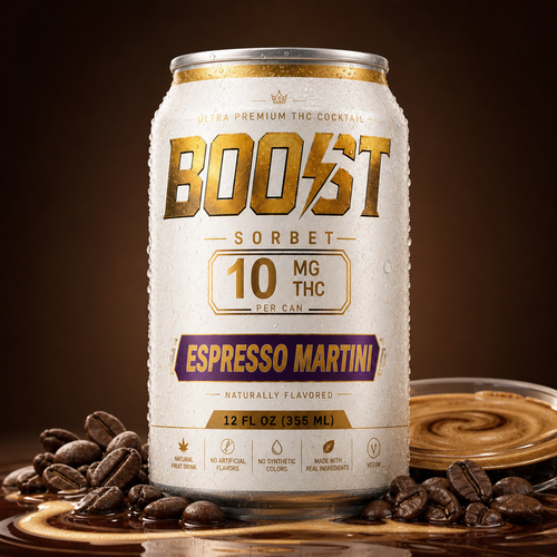 Boost Sorbet Espresso Martini can